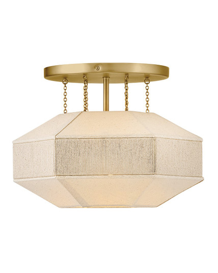 Lyla LED Semi-Flush Mount in Lacquered Brass (13|47493LCB)