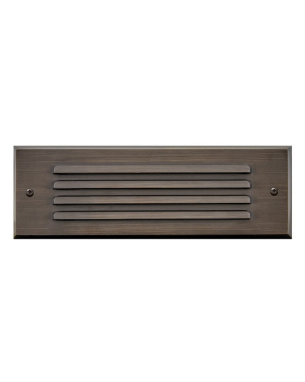 Louvered Brick Light LED Flush Step Light in Matte Bronze (13|15765MZ)