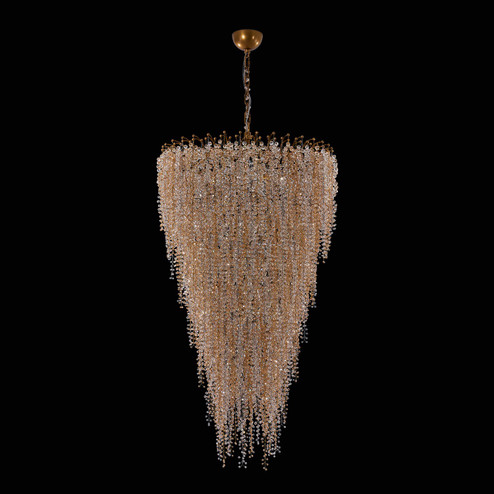Fuji 36 Light Foyer Pendant in True Brass (238|040555-062-FR008)