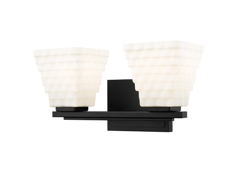 Annalise Two Light Vanity in Matte Black (224|7514-2V-MB) Annalise Two Light Vanity in Matte Black (224|7514-2V-MB)
