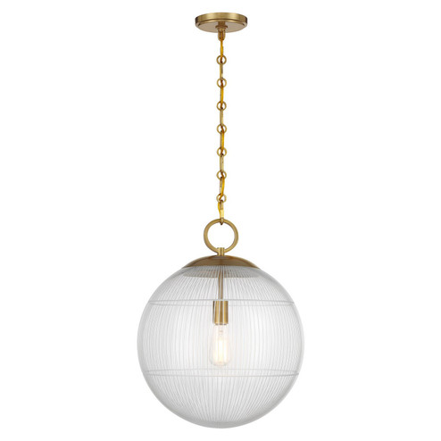 Cabot One Light Pendant in Warm Brass (51|7-1840-1-322)