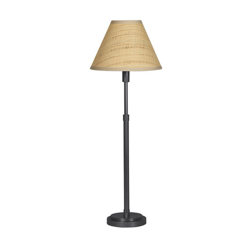 Polly One Light Buffet Lamp in Blackened Brass (400|13-1681BB-RAT)