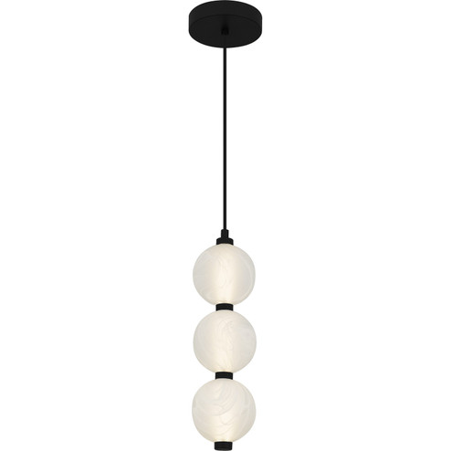 Clarendon LED Mini Pendant in Matte Black (10|PCCAD1505MBK)