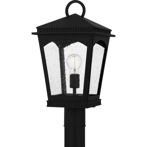 Huck One Light Outdoor Post Lantern in Earth Black (10|HUK9010EK)