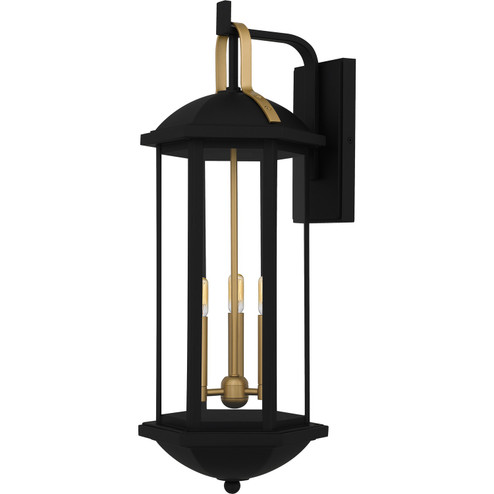 Crestfield Three Light Outdoor Wall Lantern in Matte Black (10|CFD8410MBK)