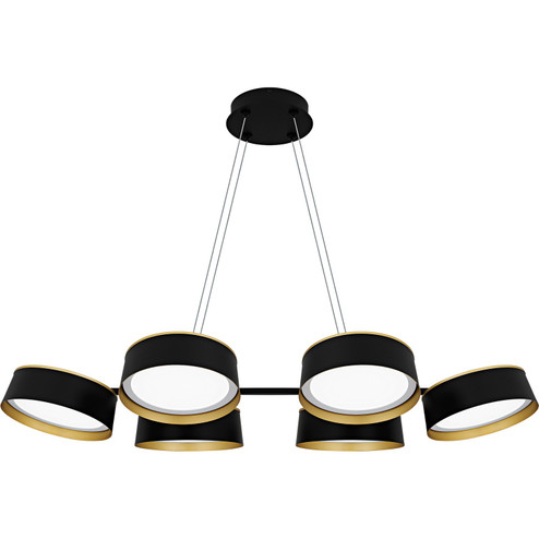 Byrnes LED Linear Chandelier in Matte Black (10|BYS640MBK)