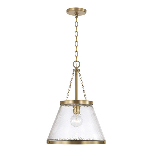 Landon One Light Pendant in Aged Brass (65|355312AD) Landon One Light Pendant in Aged Brass (65|355312AD)