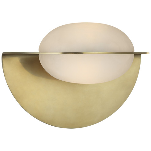Fosse LED Wall Sconce in Antique-Burnished Brass (268|KW 2001AB-ALB)