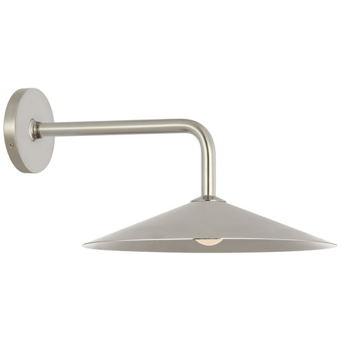 Ponce LED Wall Sconce in Polished Nickel (268|AL 2030PN-PN)