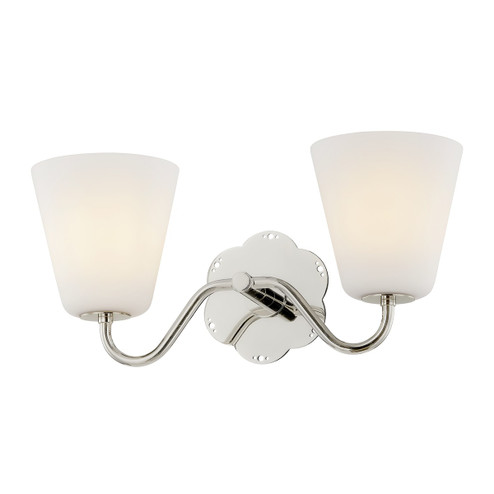 Leonella Two Light Bath in Polished Nickel (428|H1017302-PN)