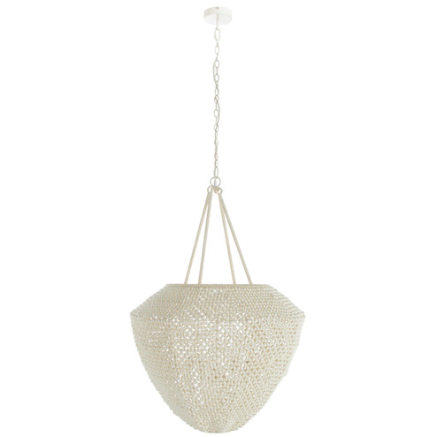 Rita Oval Pendant in Winter White/Natural (550|SCH-175461)
