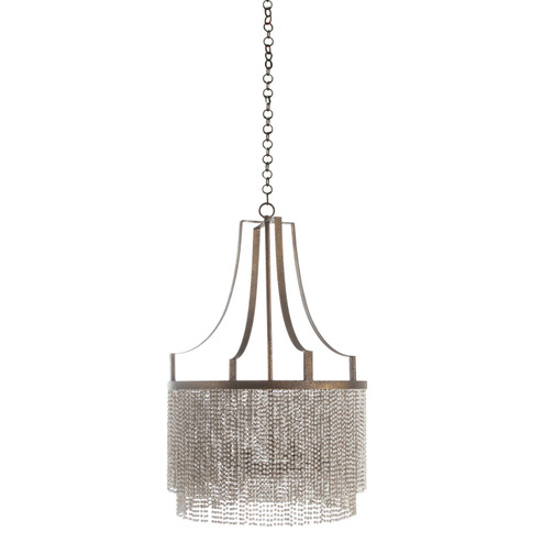 Tamara Chandelier in Antique Gold/Antique White (550|SCH-175366)