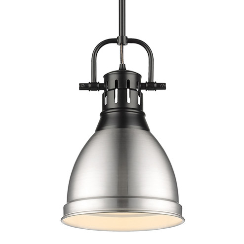 Duncan One Light Pendant in Matte Black (62|3604-S BLK-PW)