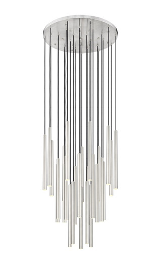 Forest LED Chandelier in Brushed Nickel (224|919MP24-27R-BN-LED)