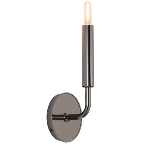 Mavisten Edition Carbonia One Light Wall Sconce in Black Chrome (165|B1407)