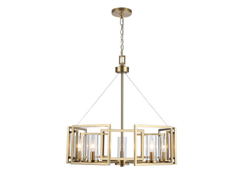 Marco Five Light Chandelier in Brushed Champagne Bronze (62|6068-5 BCB)