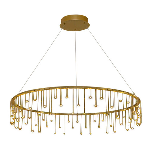 Lucerna LED Chandelier in Stainless Steel Gold (62|5461-39 SSG)