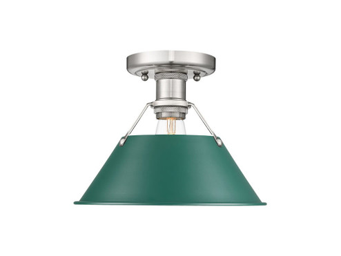 Orwell One Light Flush Mount in Pewter (62|3306-FM PW-GN)
