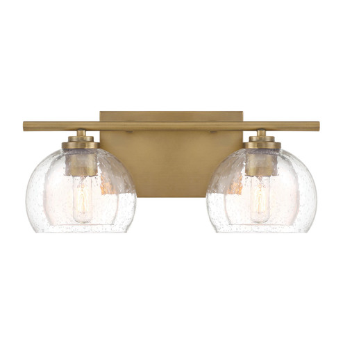 Glint Two Light Vanity in Legacy Brass (7|2722-732)