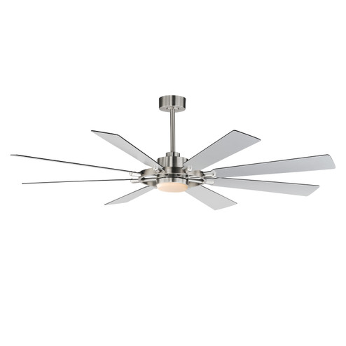 Helm 72''Ceiling Fan in Satin Nickel (16|88878WTSN) Helm 72''Ceiling Fan in Satin Nickel (16|88878WTSN)