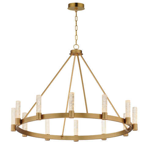 Duchess LED Chandelier in Natural Aged Brass (16|38448IBNAB)