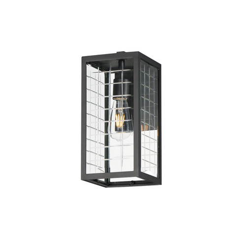 Magnus One Light Outdoor Wall Sconce in Black (16|30692CLBK)