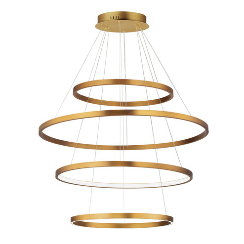 Groove 5CCT LED Pendant in Gold (86|E52729-GLD) Groove 5CCT LED Pendant in Gold (86|E52729-GLD)