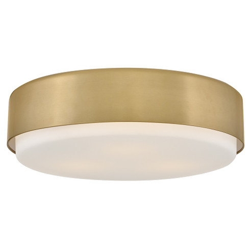 Cedric LED Flush Mount in Lacquered Brass (13|30075LCB)