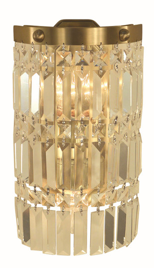 Hannah Two Light Bath Sconce in Brushed Brass (8|5947 BR) Hannah Two Light Bath Sconce in Brushed Brass (8|5947 BR)