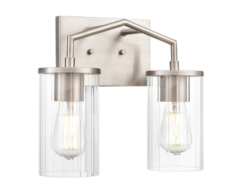 Beverlly Two Light Vanity in Brushed Nickel (59|9522-BN) Beverlly Two Light Vanity in Brushed Nickel (59|9522-BN)