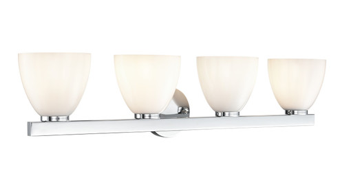 Apria Four Light Vanity in Polished Chrome (59|49004-CH)