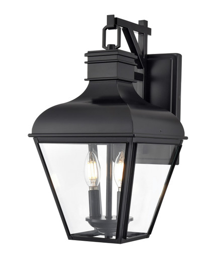 Edenton Two Light Outdoor Wall Sconce in Matte Black (59|43102-MB)