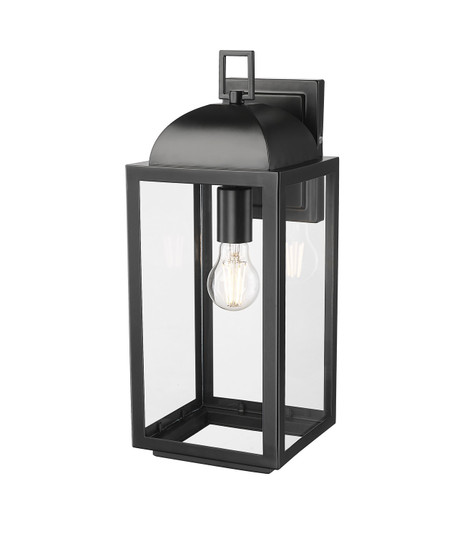 Beaufort One Light Outdoor Wall Sconce in Powder Coated Black (59|194101-PBK)