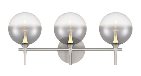 Iissa Three Light Vanity in Nickel (40|48914-024)