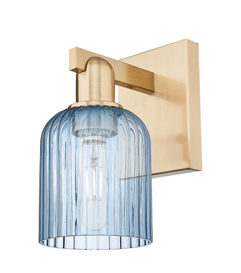 Arcadia One Light Wall Sconce in Champagne Bronze (405|716-1W-CB-G559-5BL) Arcadia One Light Wall Sconce in Champagne Bronze (405|716-1W-CB-G559-5BL)