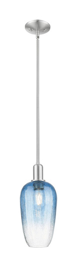 Arcadia One Light Pendant in Brushed Satin Nickel (405|716-1S-SN-G484-7SB)