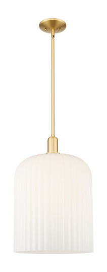 Arcadia One Light Pendant in Satin Gold (405|716-1S-SG-G559-12GWH) Arcadia One Light Pendant in Satin Gold (405|716-1S-SG-G559-12GWH)