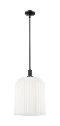 Arcadia One Light Pendant in Matte Black (405|716-1S-BK-G559-12GWH)