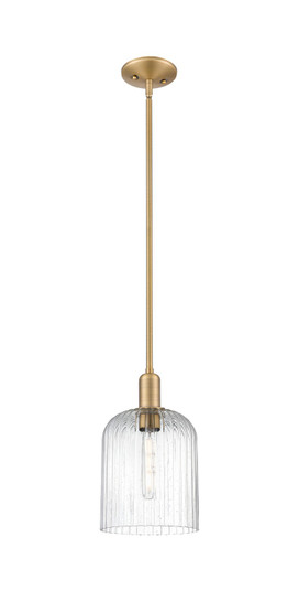 Arcadia One Light Pendant in Brushed Brass (405|716-1S-BB-G559-8SDY)