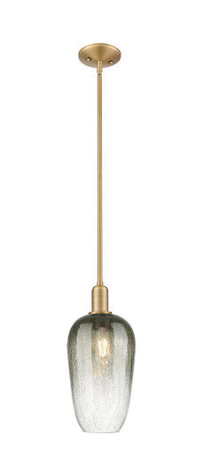 Arcadia One Light Pendant in Brushed Brass (405|716-1S-BB-G484-7SL)