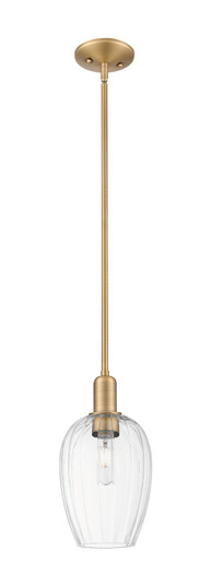 Arcadia One Light Pendant in Brushed Brass (405|716-1S-BB-G457-6CL) Arcadia One Light Pendant in Brushed Brass (405|716-1S-BB-G457-6CL)