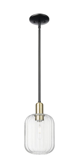 Arcadia One Light Pendant in Black Antique Brass (405|716-1S-BAB-G460-7CL)