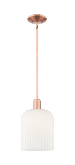 Arcadia One Light Pendant in Antique Copper (405|716-1S-AC-G559-8GWH) Arcadia One Light Pendant in Antique Copper (405|716-1S-AC-G559-8GWH)