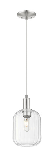 Arcadia One Light Pendant in Brushed Satin Nickel (405|716-1P-SN-G460-7CL)