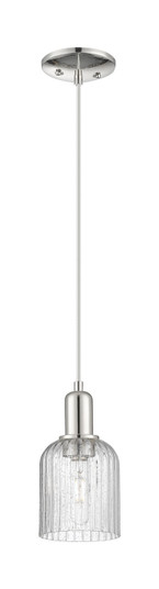 Arcadia One Light Pendant in Polished Nickel (405|716-1P-PN-G559-5SDY)