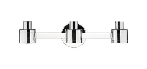 Downtown Urban Three Light Bath Vanity in Polished Chrome (405|467-3W-PC)