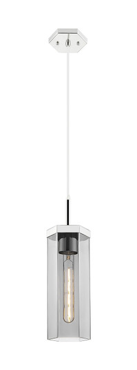 Downtown Urban One Light Pendant in Polished Nickel (405|463-1P-PN-G463-12SM)