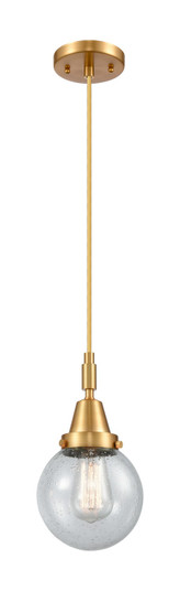 Caden One Light Pendant in Satin Gold (405|447-1P-SG-G204-6)