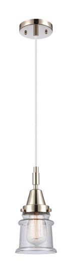 Caden One Light Pendant in Polished Nickel (405|447-1P-PN-G184S)