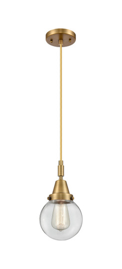 Caden One Light Pendant in Brushed Brass (405|447-1P-BB-G202-6)